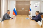 Вопросы создания Иркутского межвузовского кампуса обсудили министр науки и высшего образования РФ Валерий Фальков и губернатор Игорь Кобзев